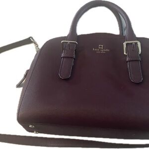Kate Spade Dark Purple Satchel Bag